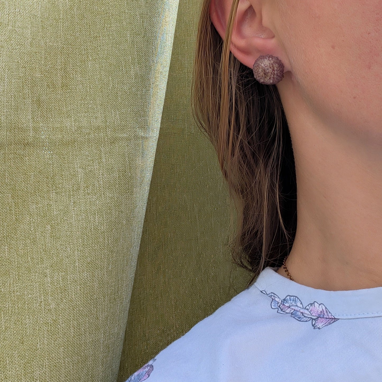 Chrysanthemum Stud Earrings