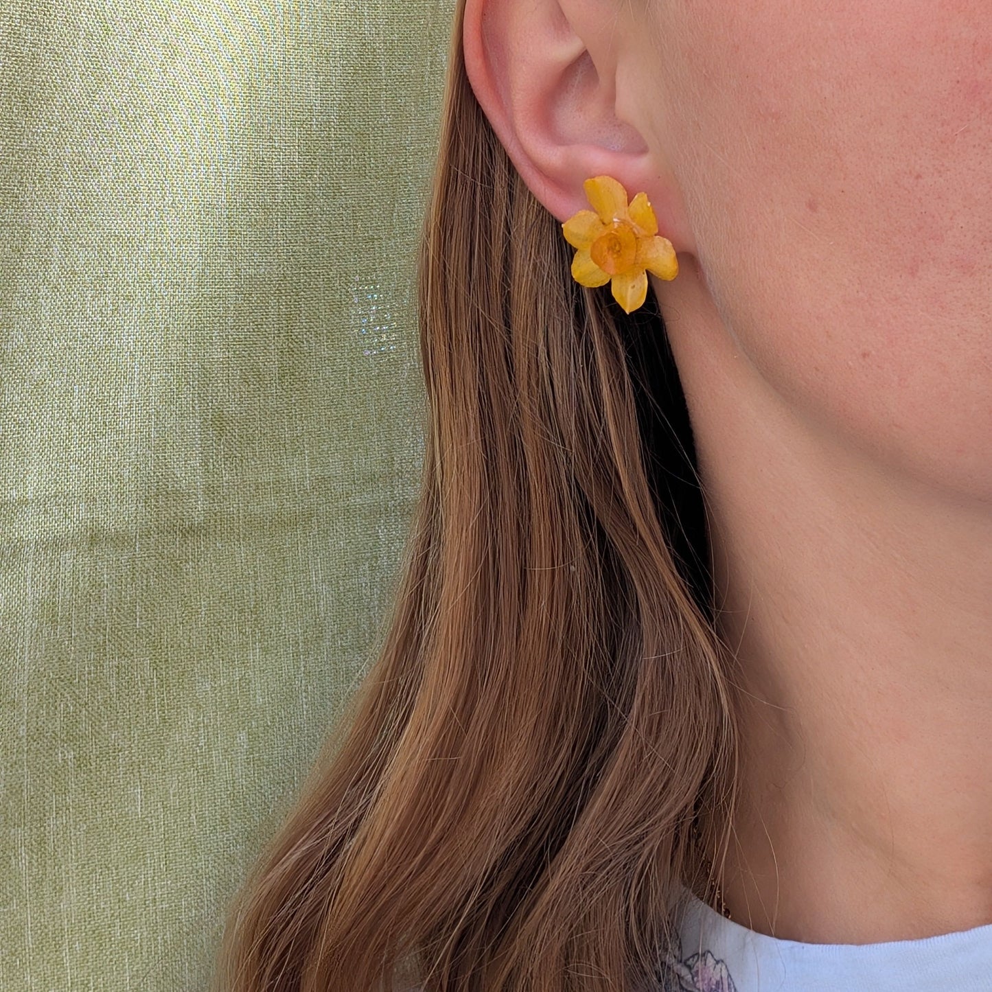 Daffodil Stud Earrings