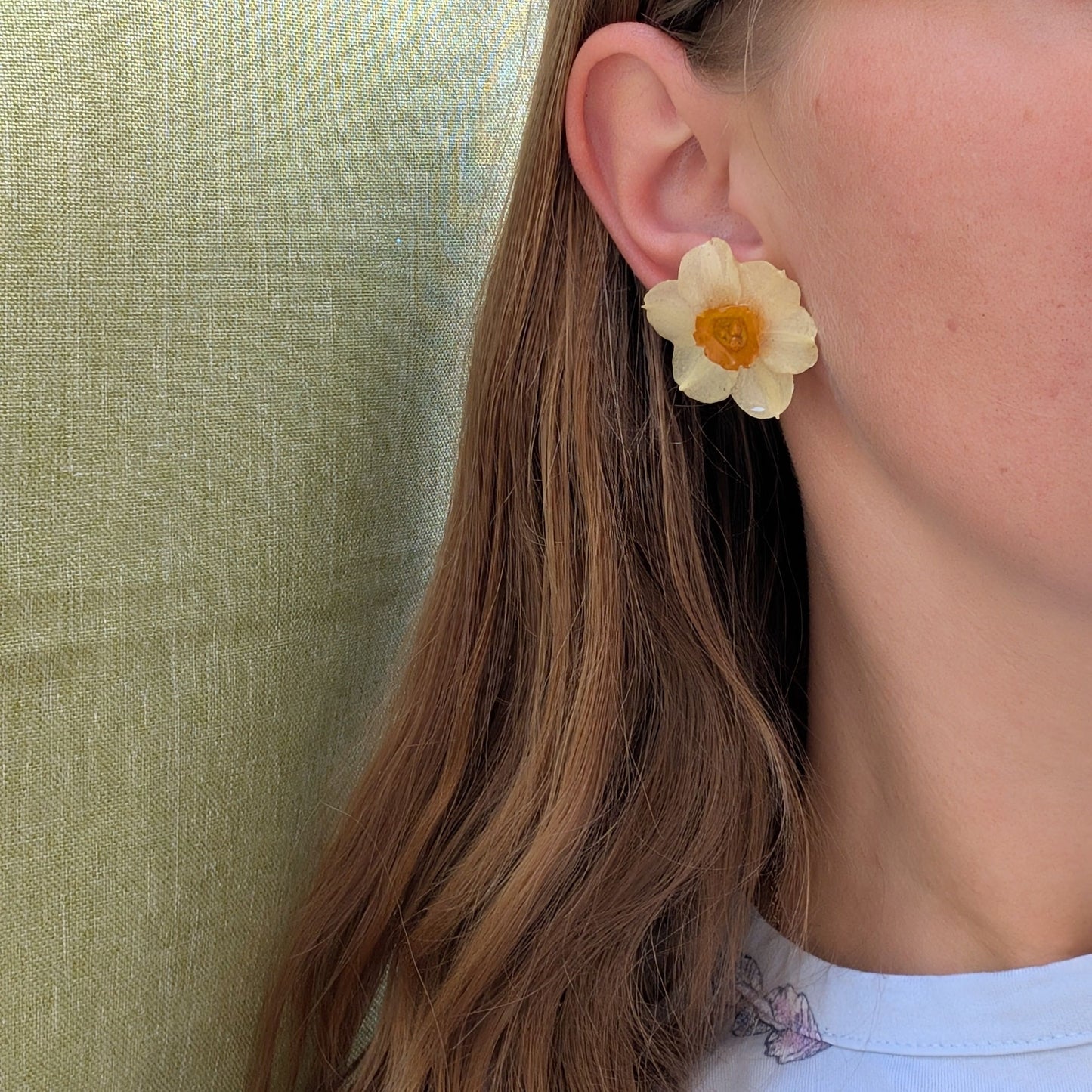 Daffodil Stud Earrings