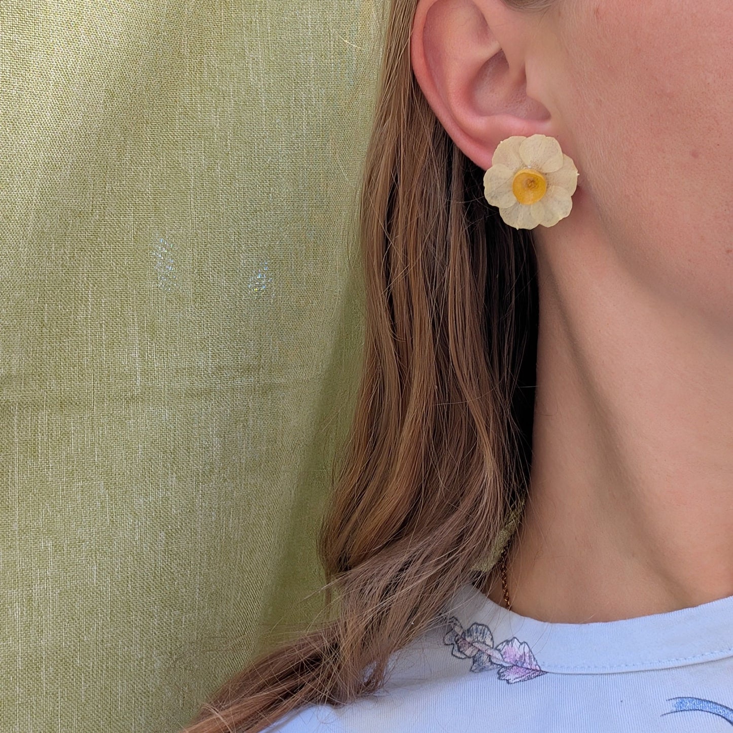 Daffodil Stud Earrings