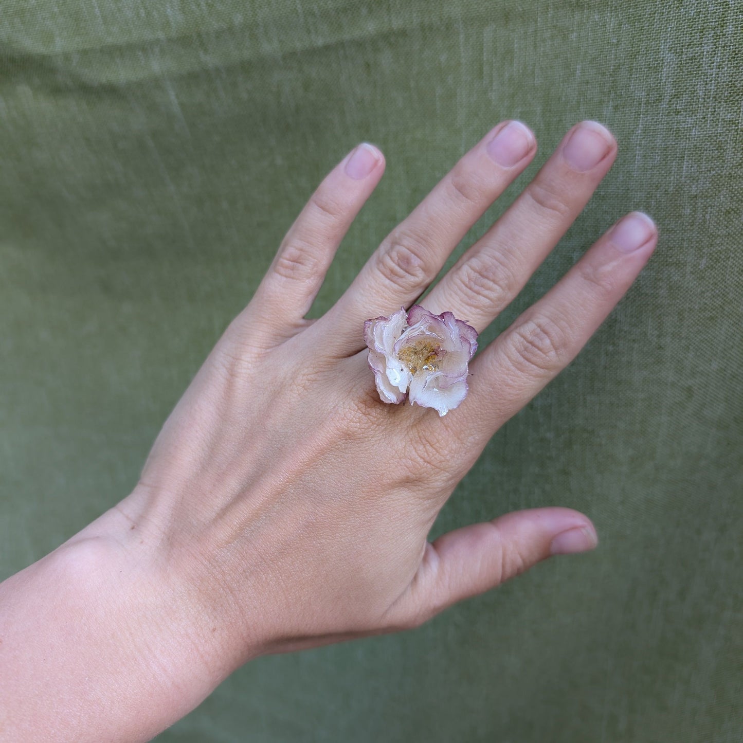 Blush Petal Ring