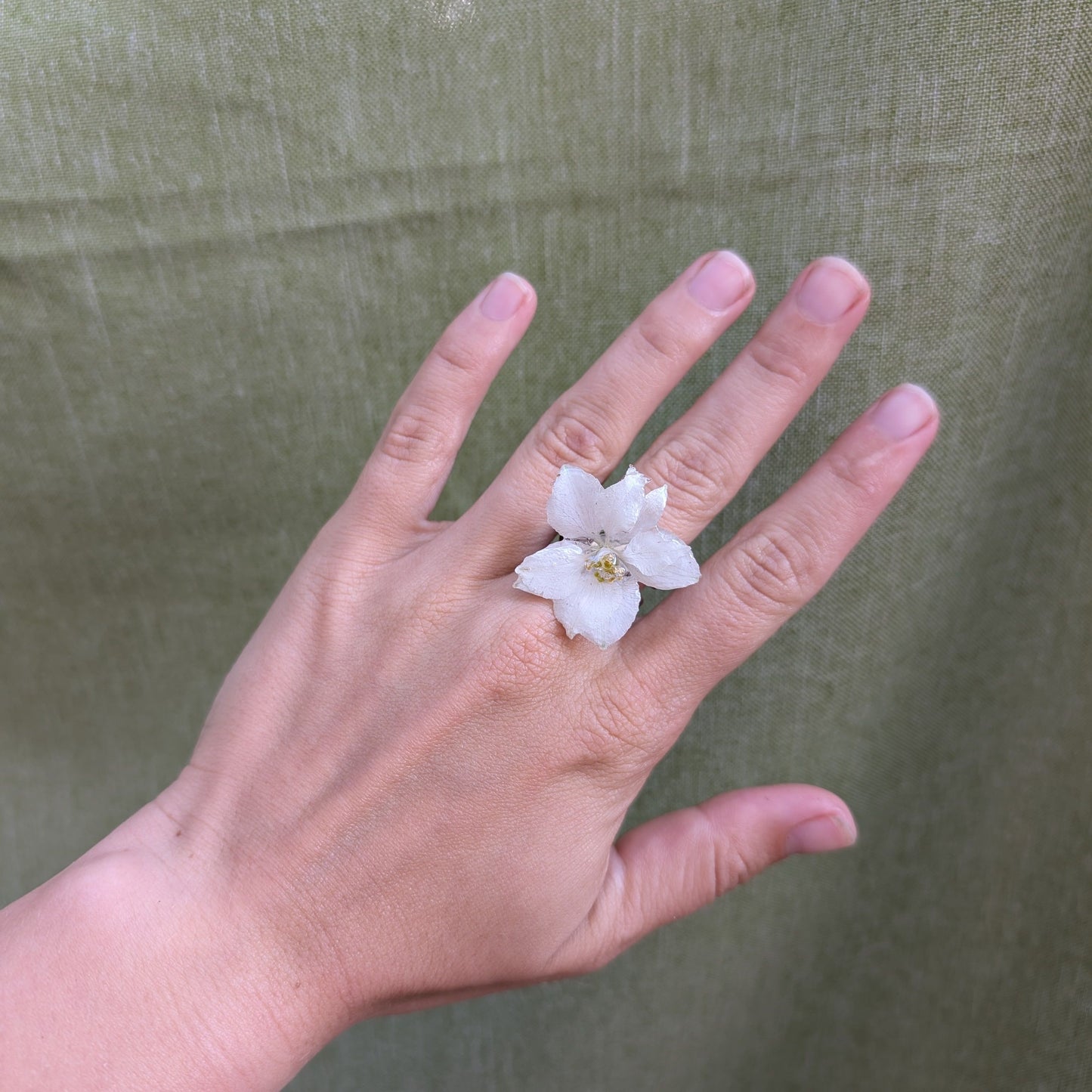Snowdrop Bloom Ring