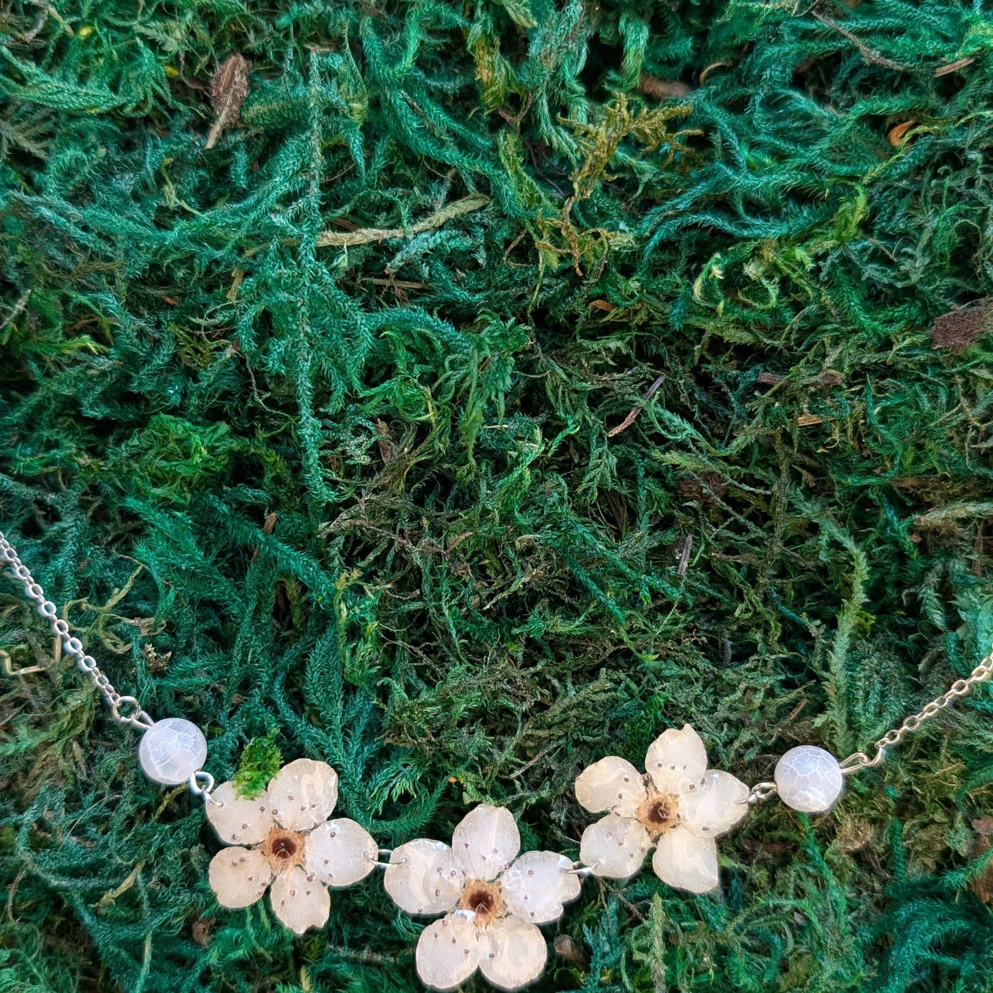 Wild Mustard Blossom Necklace