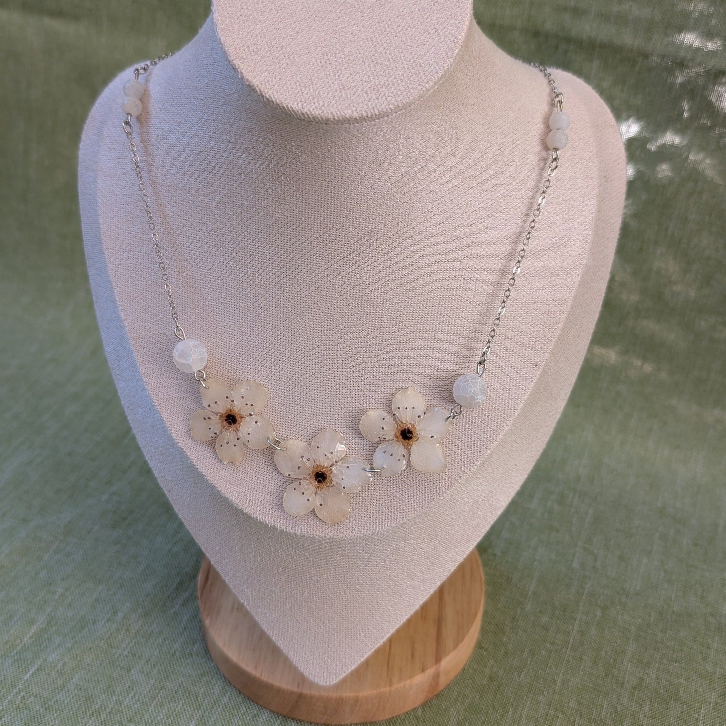 Wild Mustard Blossom Necklace