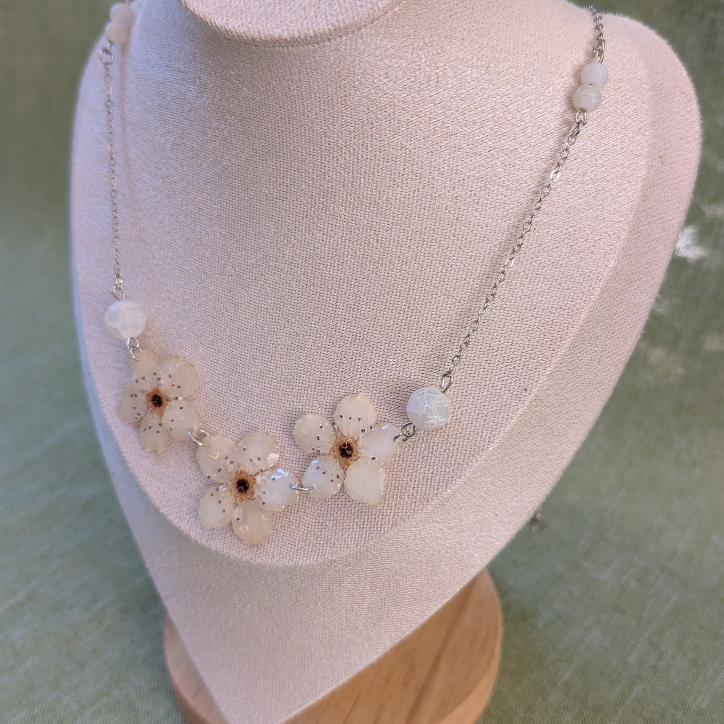 Wild Mustard Blossom Necklace