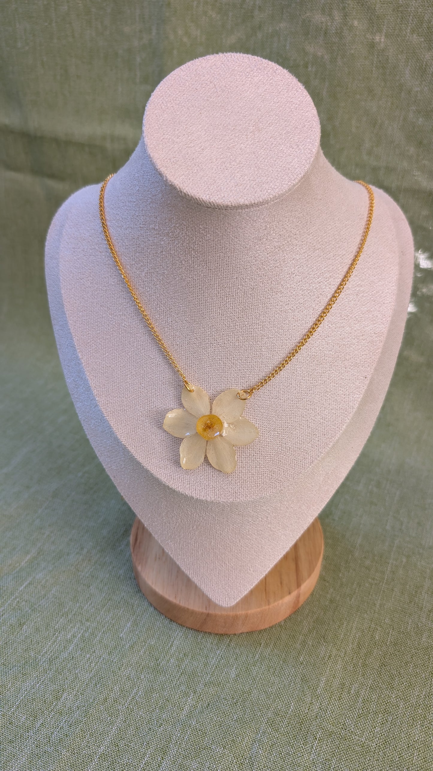 Golden Daffodil Necklace