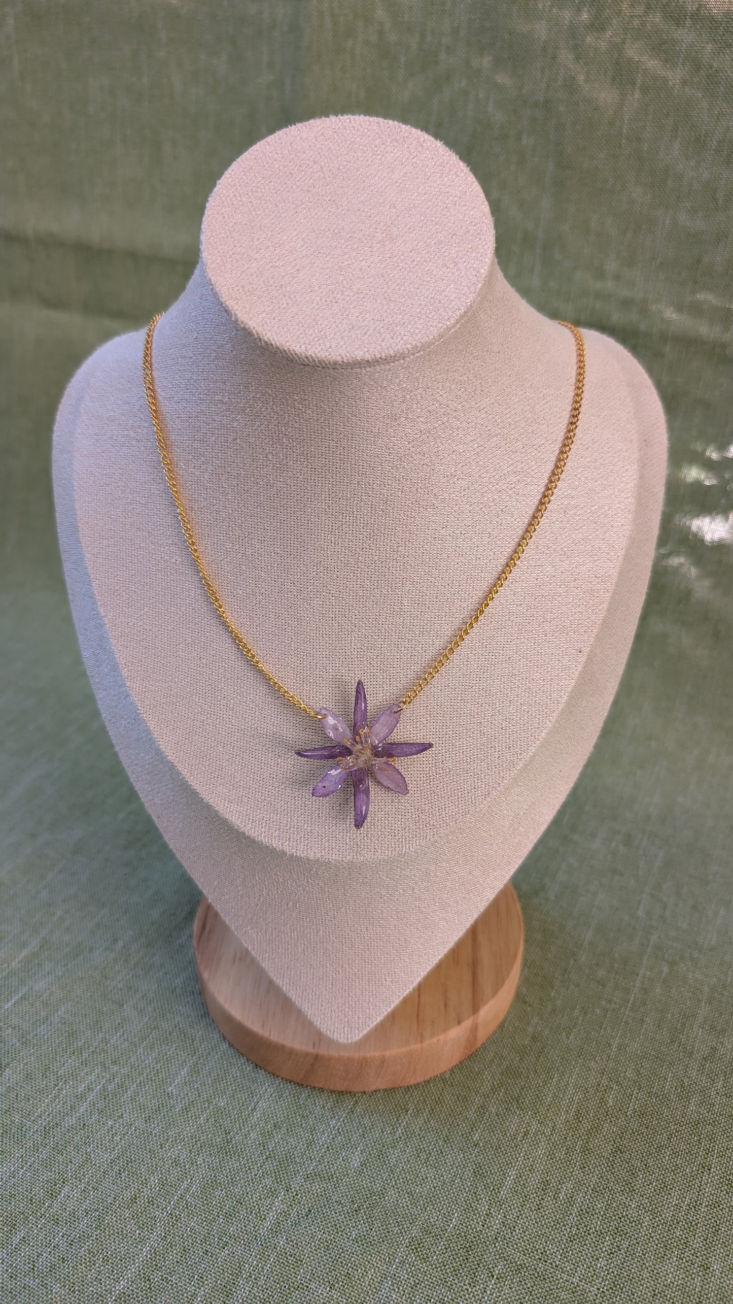 Lavender Starflower Necklace
