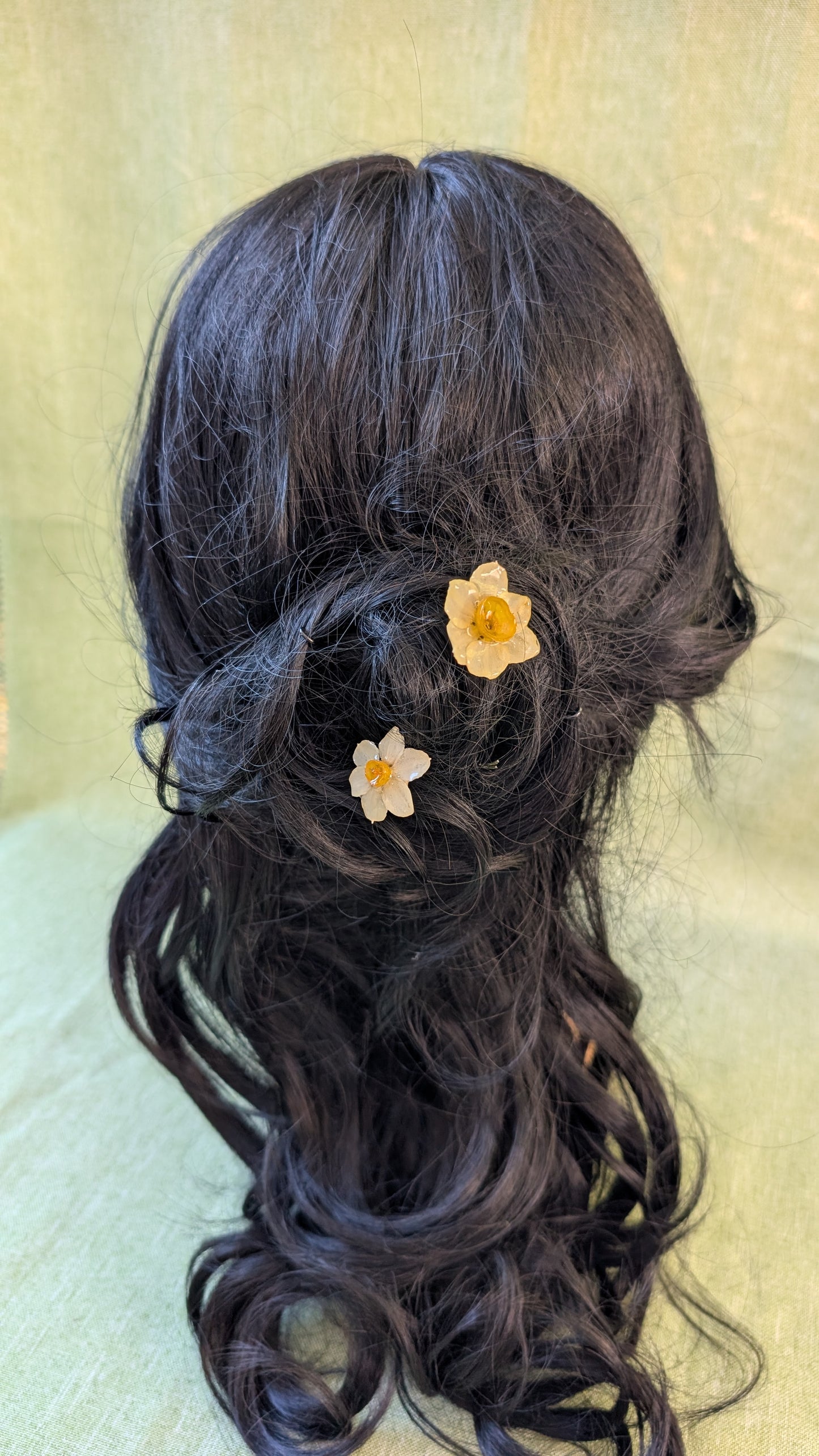 Daffodil Hair Pins