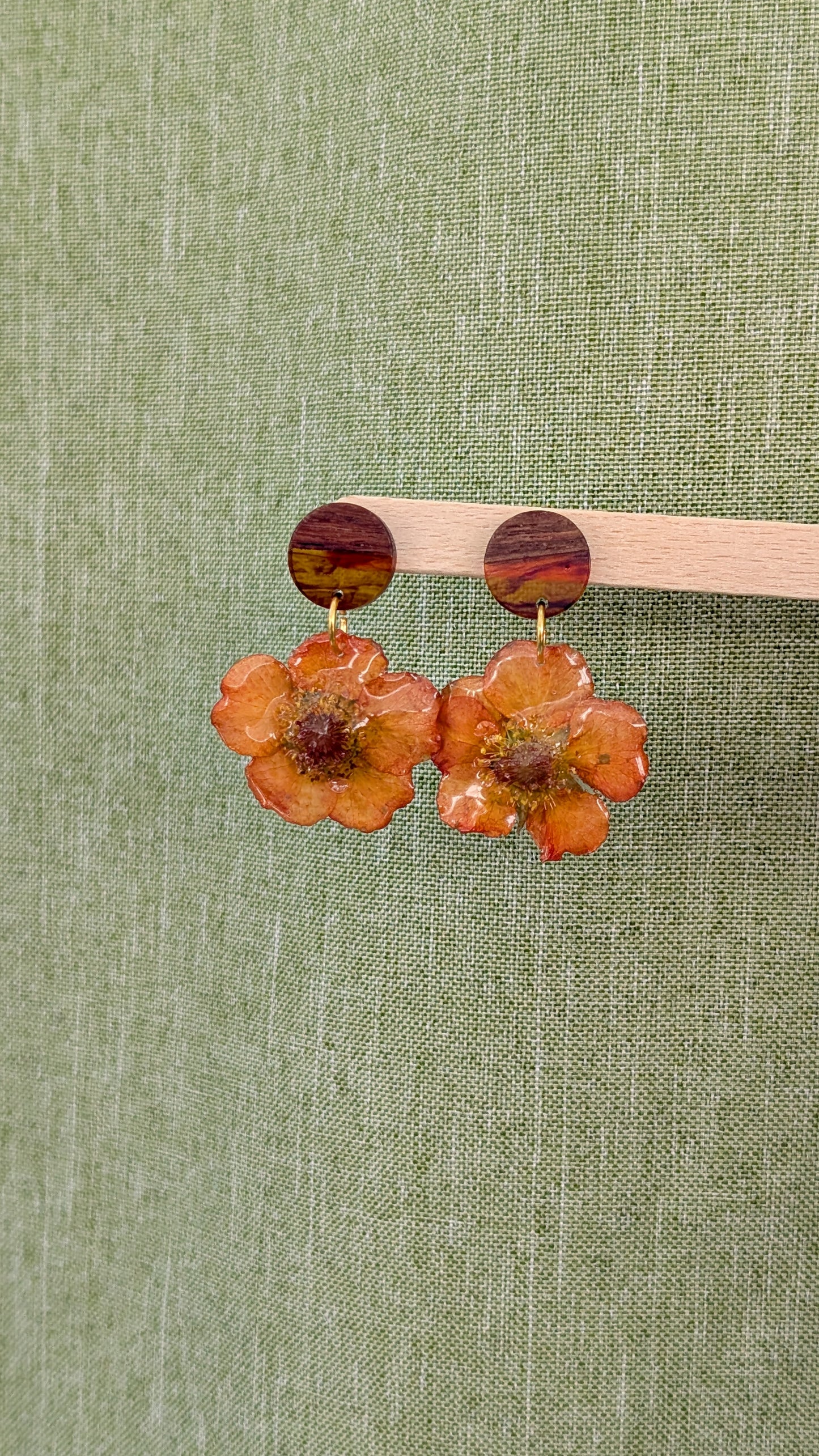 Golden Buttercup Earrings