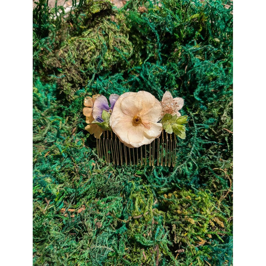 Blush Garden Hair Comb