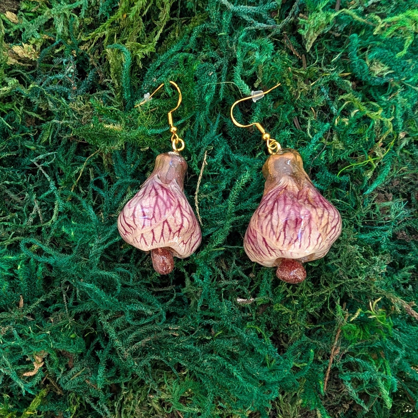 Blushing Bellflower Earrings