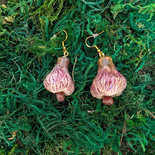 Blushing Bellflower Earrings