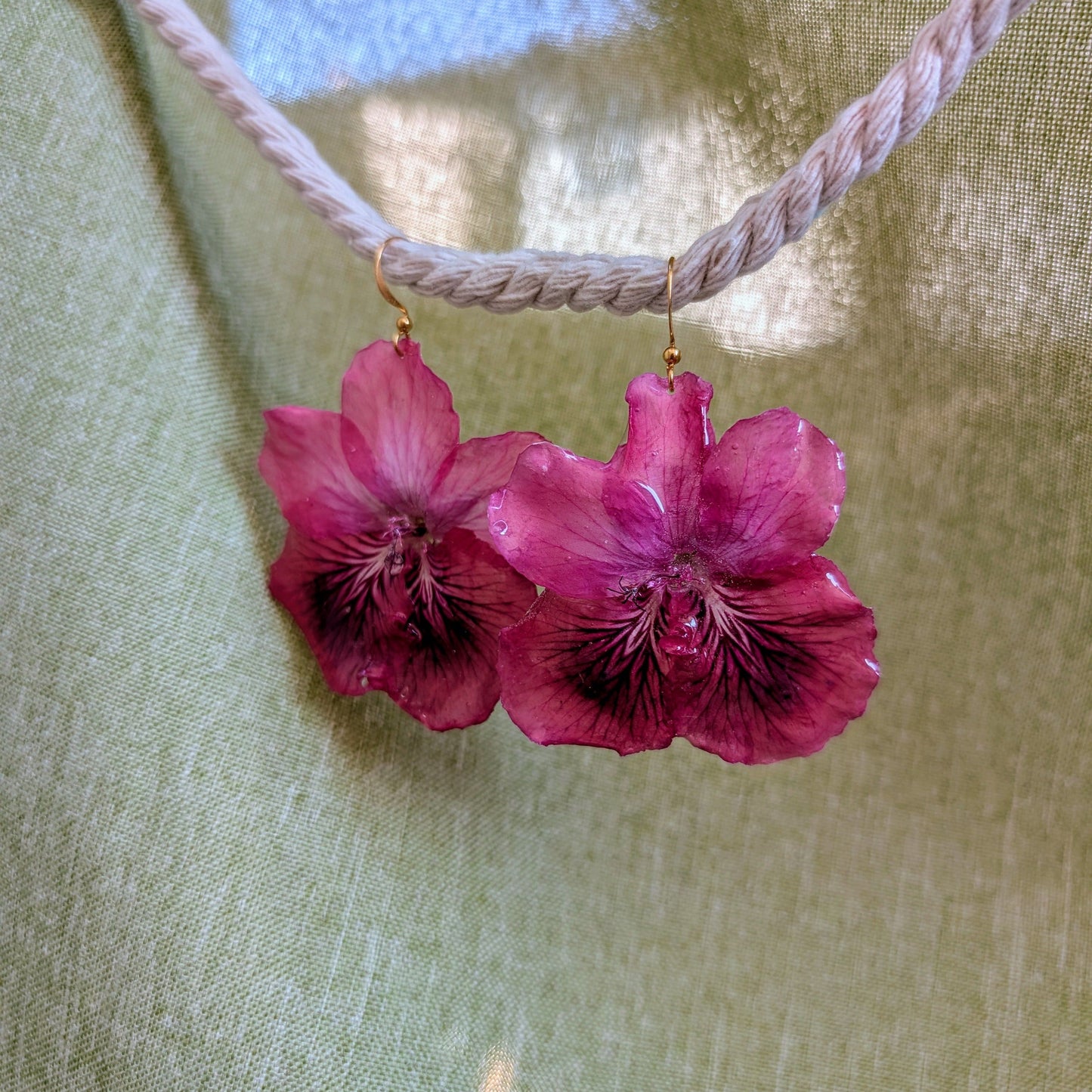 Wild Rose Statement Earrings
