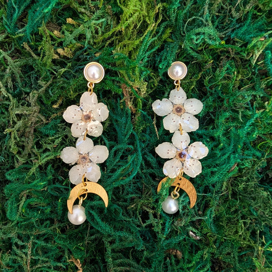 Moonlight Petal Cascades