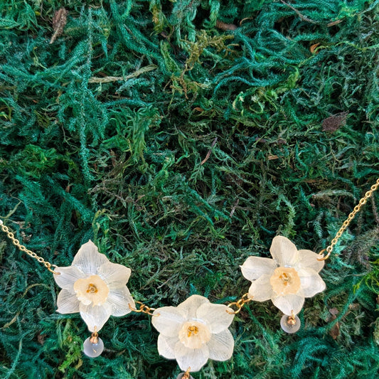 Daffodil Trio Necklace