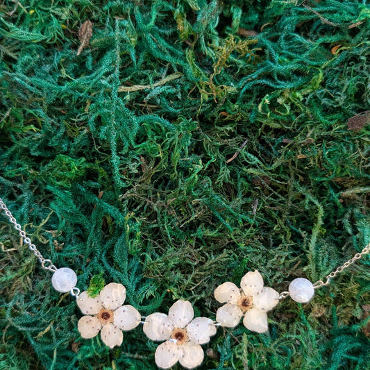 Wild Mustard Blossom Necklace