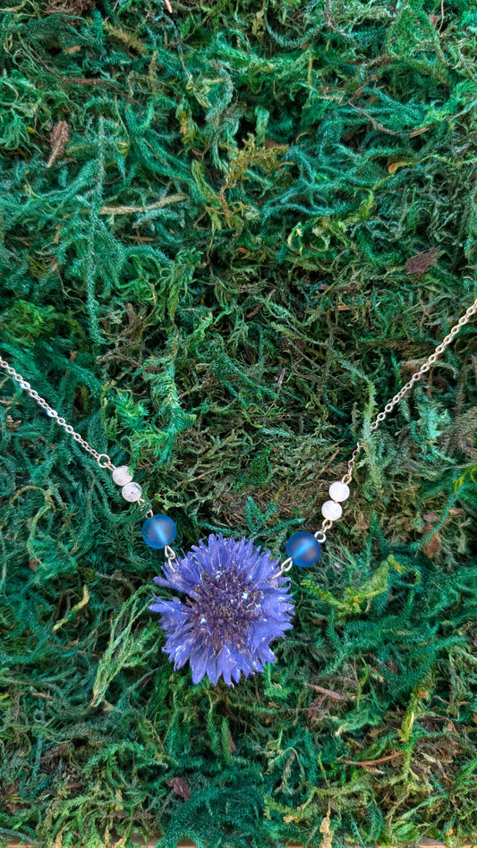 Cornflower Sky Necklace