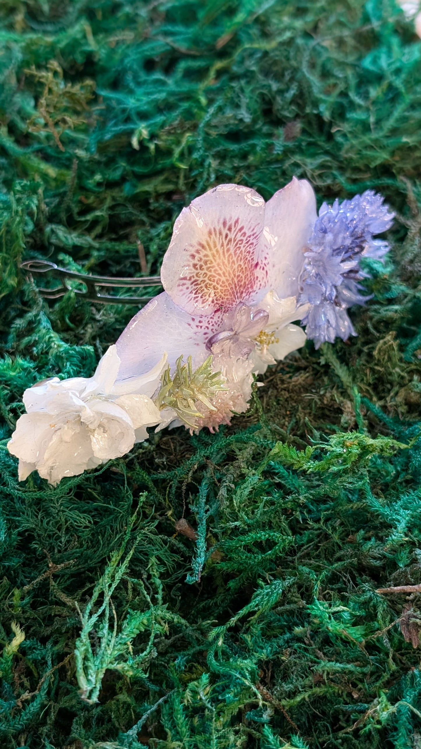 Garden Muse French Barrette Hair Clip