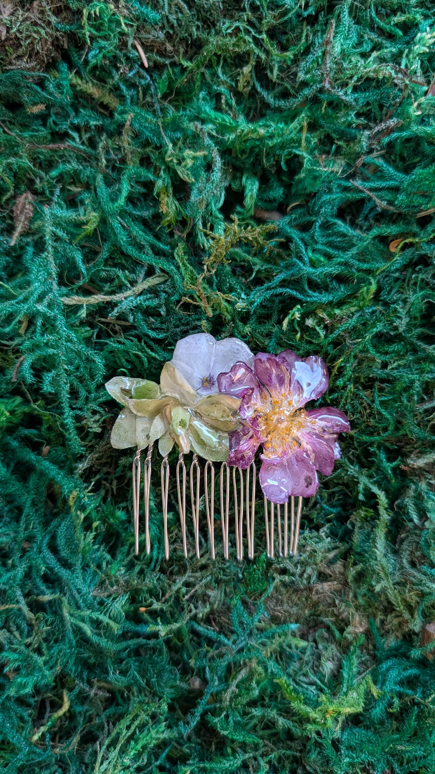 Wild Meadow Hair Comb