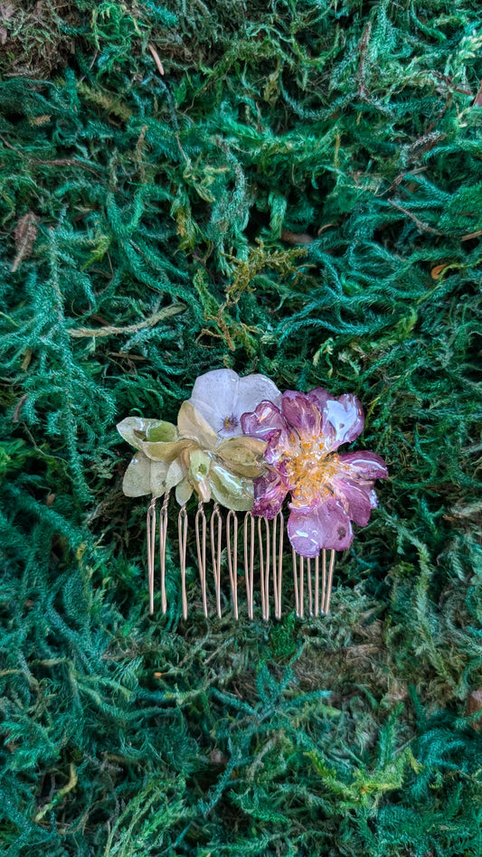 Wild Meadow Hair Comb
