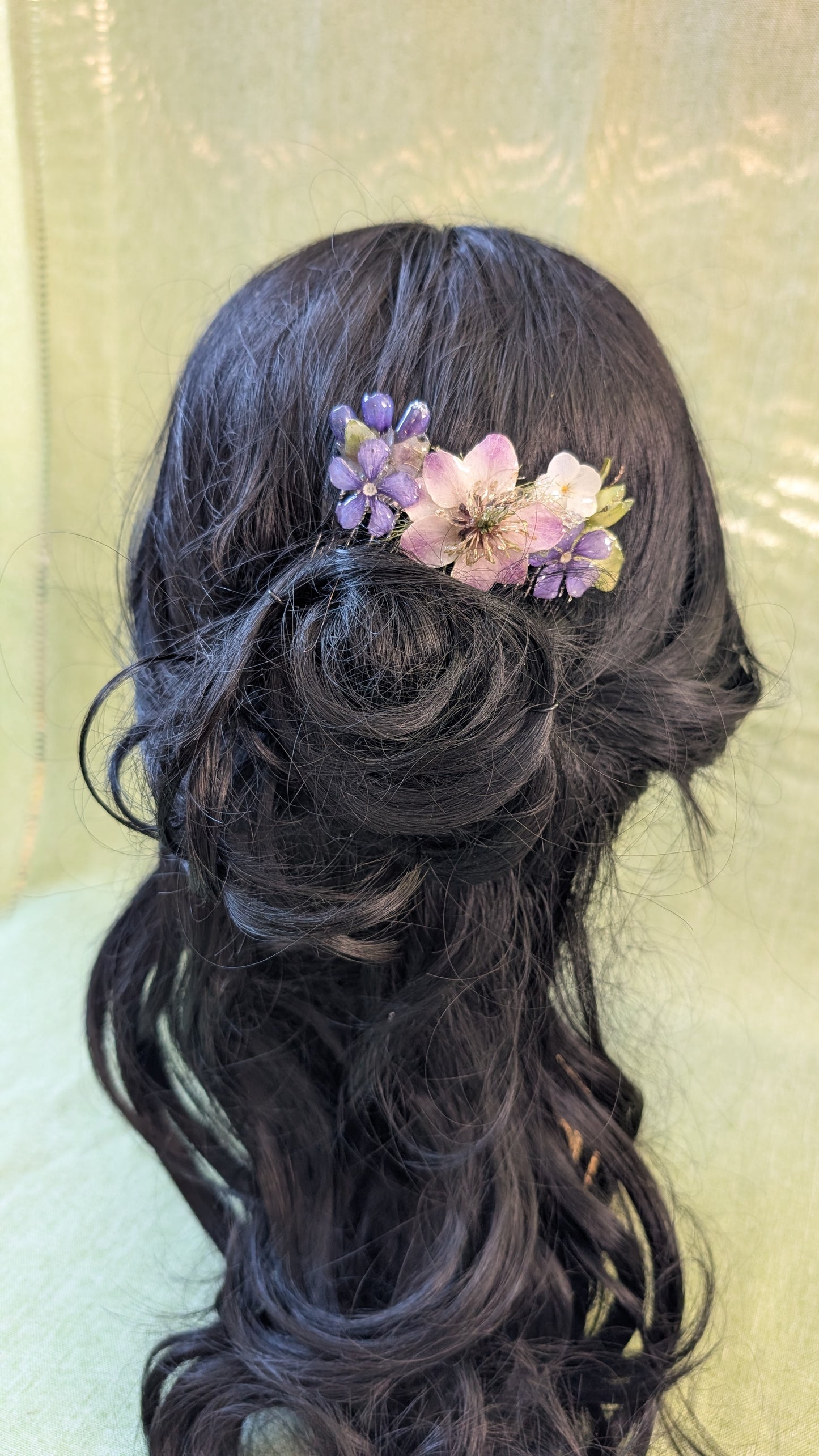 Lavender Breeze Hair Comb