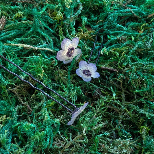 Gilia (Bird's Eye Gilia) Hair Pins