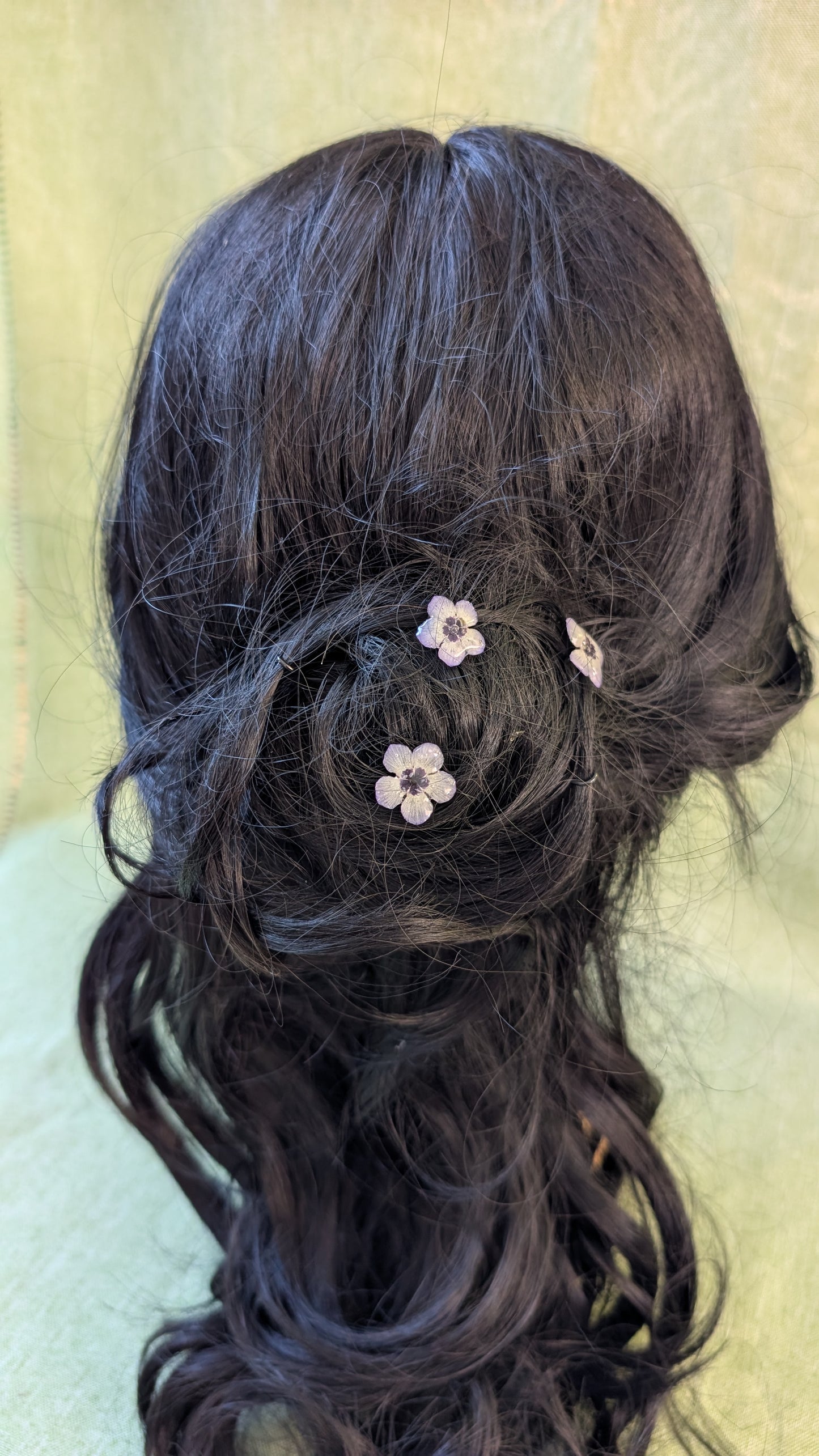 Gilia (Bird's Eye Gilia) Hair Pins