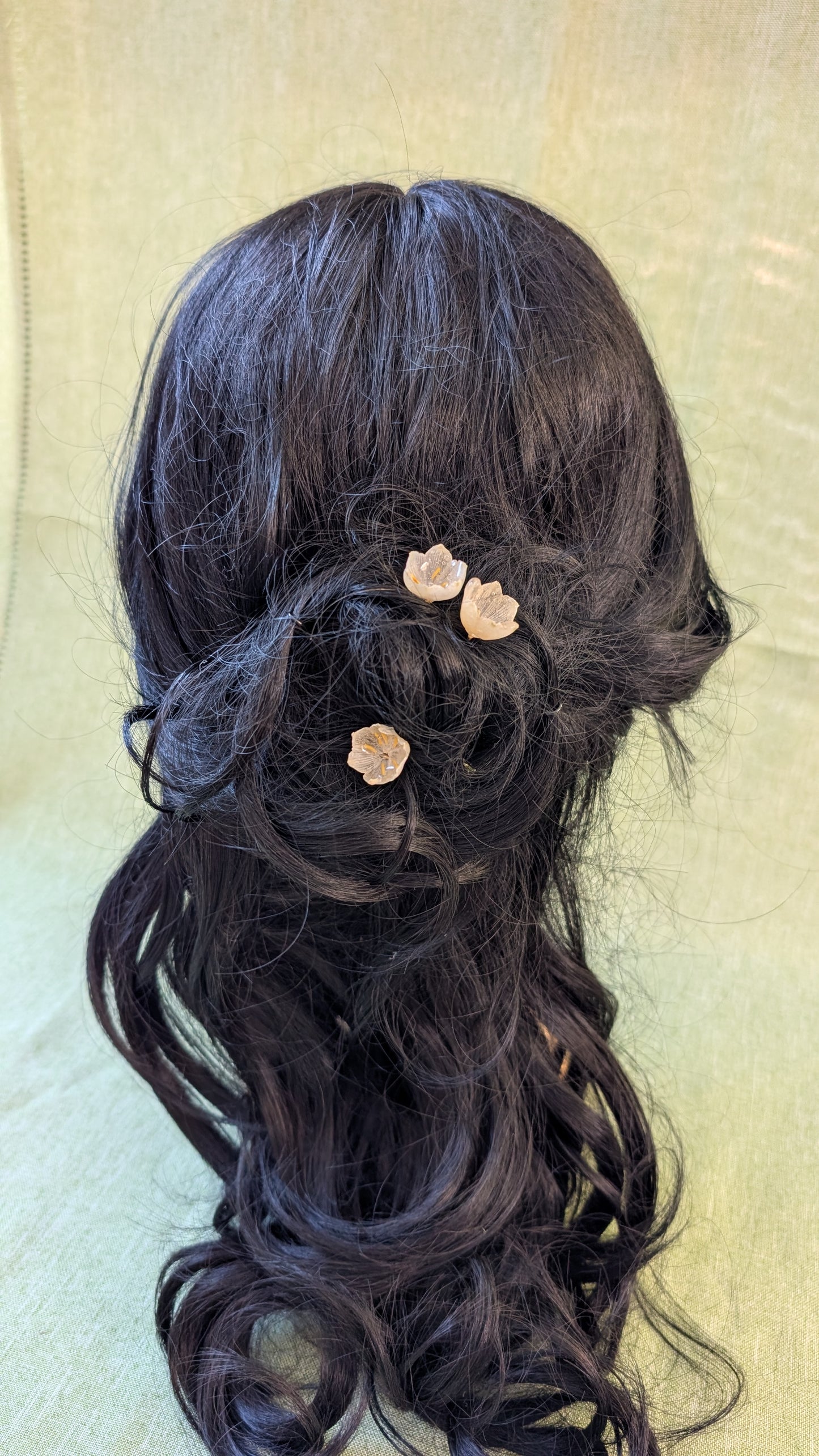 Summer Snowflake Hair Pins