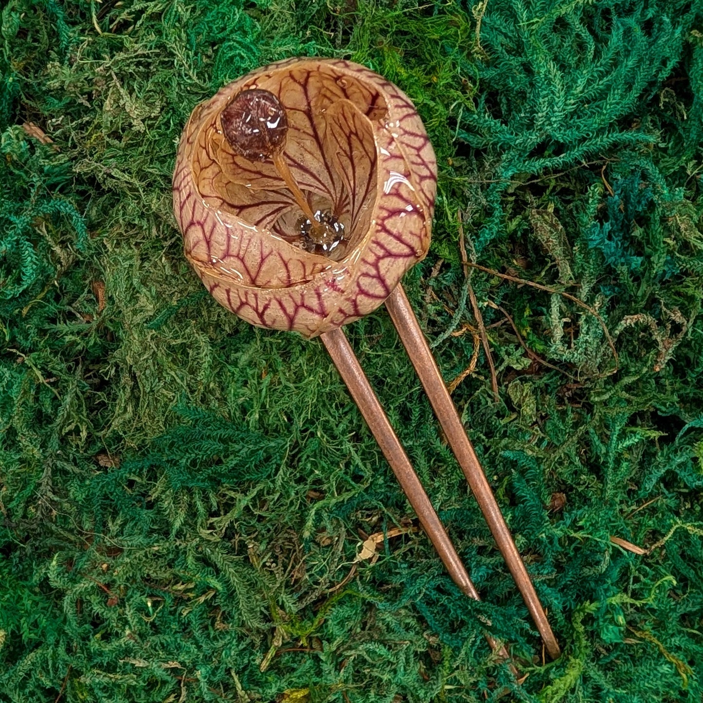 Indian Mallow French Hair Fork